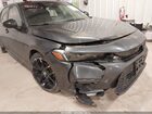 2022 Honda Civic Sport Серый vin: 2HGFE2F51NH507813