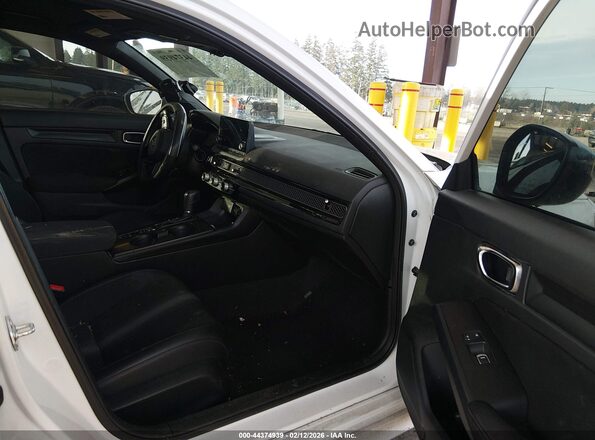 2HGFE2F51NH514731 2022 HONDA CIVIC Белый Вид салона спереди