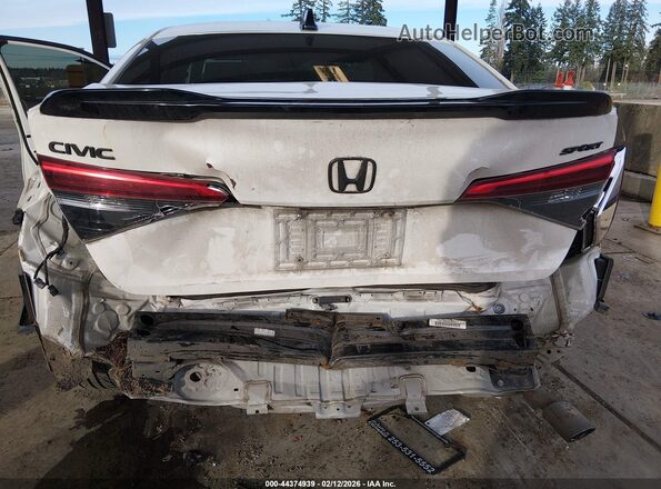 2HGFE2F51NH514731 2022 HONDA CIVIC Белый Вид спереди