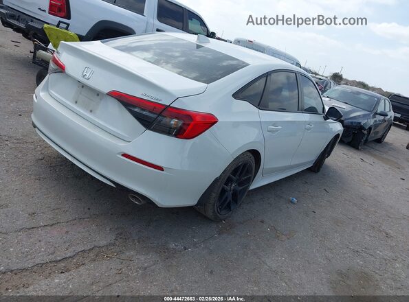2HGFE2F51PH519902 2023 HONDA CIVIC White უკანა მარჯვენა