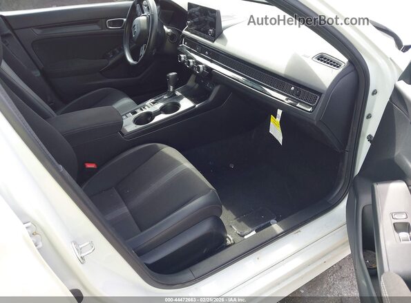 2HGFE2F51PH519902 2023 HONDA CIVIC White წინა სალონის ხედი
