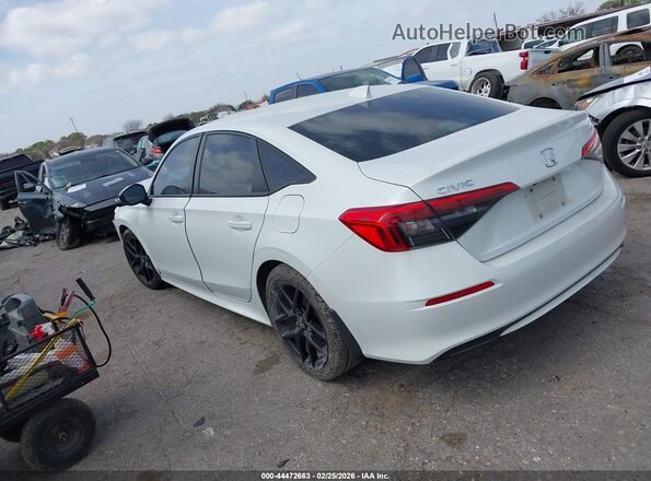 2HGFE2F51PH519902 2023 HONDA CIVIC White უკანა მარცხენა