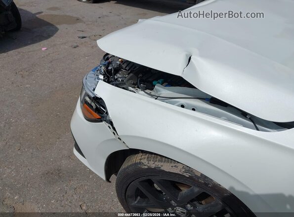 2HGFE2F51PH519902 2023 HONDA CIVIC White წინა ხედი