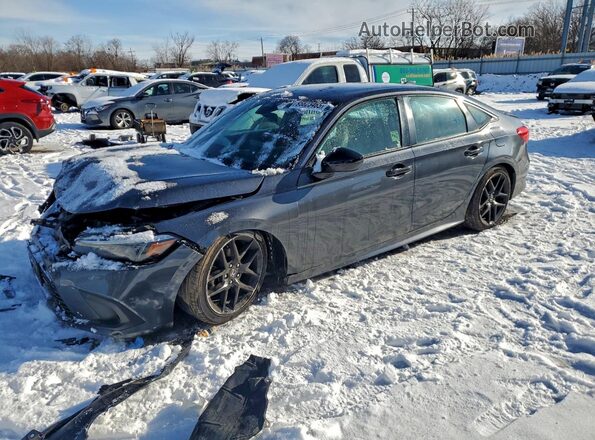 2HGFE2F51PH531449 2023 HONDA CIVIC Серый Передняя левая четверть