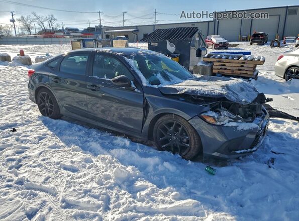 2HGFE2F51PH531449 2023 HONDA CIVIC Серый Передняя правая четверть