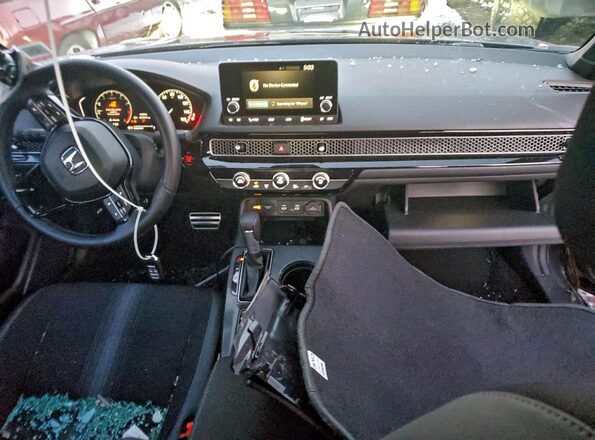 2HGFE2F51TH517058 2026 HONDA CIVIC Серый Вид панели приборов
