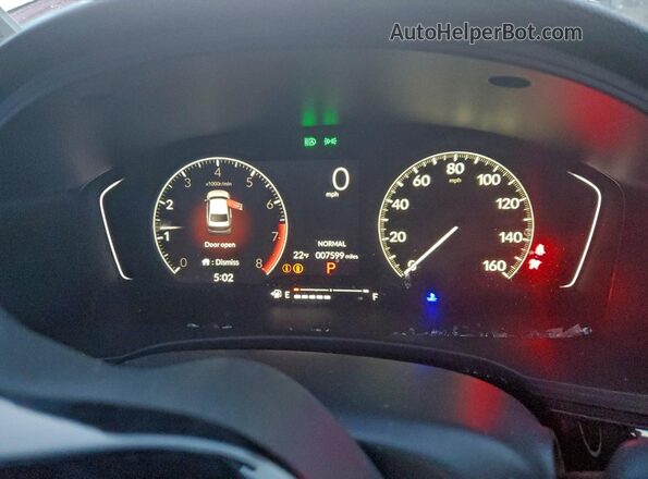 2HGFE2F51TH517058 2026 HONDA CIVIC Серый Вид щитка приборов