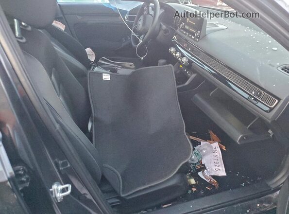 2HGFE2F51TH517058 2026 HONDA CIVIC Серый Вид салона спереди