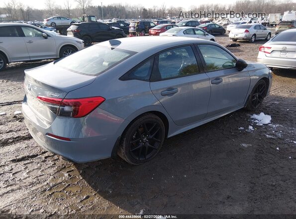2HGFE2F52RH518454 2024 HONDA CIVIC Blue Rear right