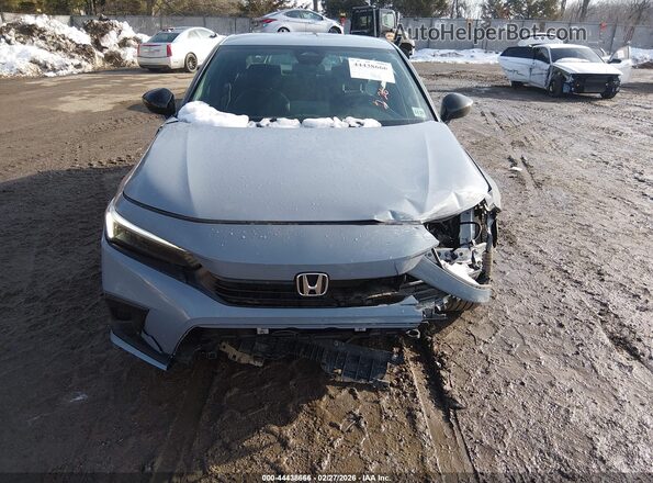 2HGFE2F52RH518454 2024 HONDA CIVIC Blue Rear interior view