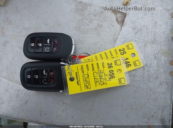 2HGFE2F52SH519710 2025 HONDA CIVIC Черный Вид панели приборов