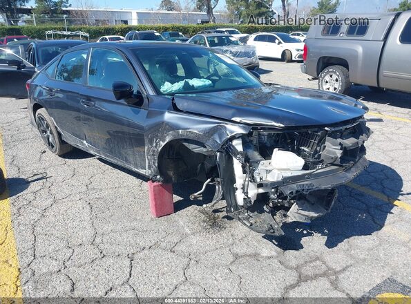 2HGFE2F52SH568065 2025 HONDA CIVIC Gray Front right