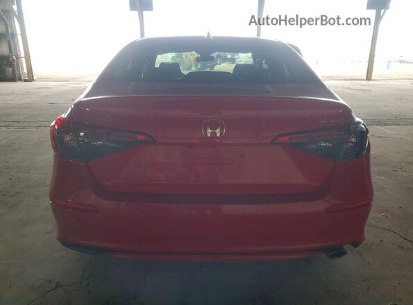 2HGFE2F53NH502807 2022 HONDA CIVIC Red Vista trasera