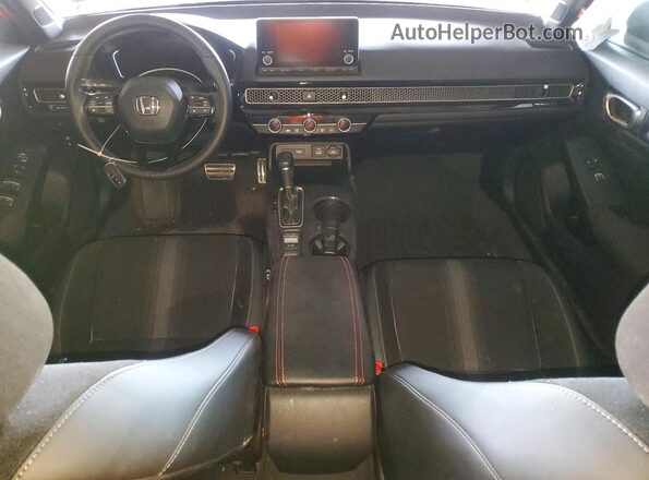 2HGFE2F53NH502807 2022 HONDA CIVIC Red Vista del salpicadero