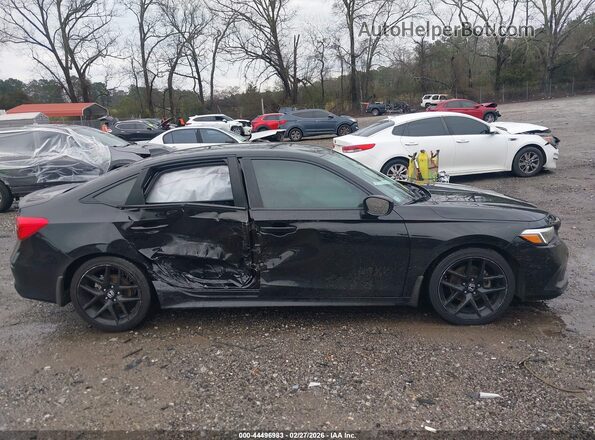 2HGFE2F53NH568774 2022 HONDA CIVIC Черный Вид задней части салона