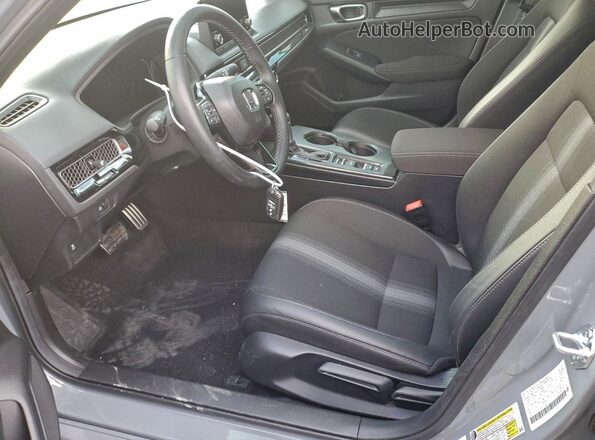 2HGFE2F54TH504921 2026 HONDA CIVIC Серый Вид салона спереди