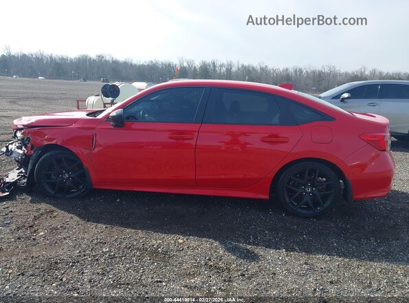 2HGFE2F55PH508014 2023 HONDA CIVIC Красный Панорамный вид салона 360°
