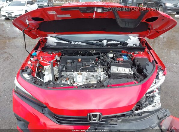 2HGFE2F55PH508014 2023 HONDA CIVIC Красный Вид сзади