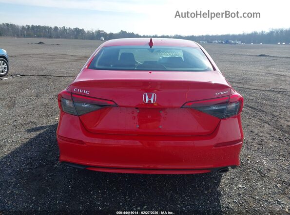 2HGFE2F55PH508014 2023 HONDA CIVIC Красный 