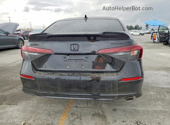 2HGFE2F55SH538946 2025 HONDA CIVIC Черный Вид сзади