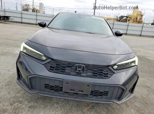 2HGFE2F55SH538946 2025 HONDA CIVIC Черный Вид спереди