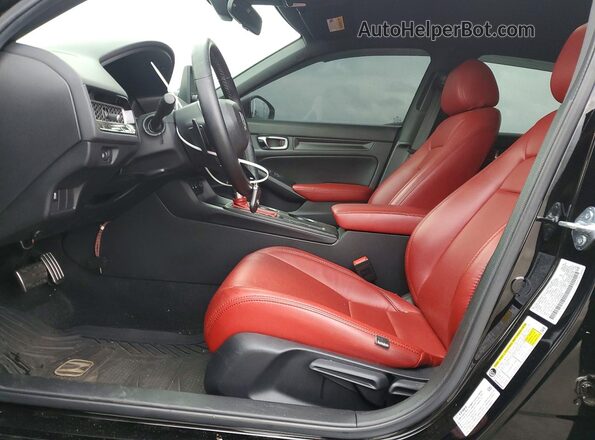 2HGFE2F55SH538946 2025 HONDA CIVIC Черный Вид салона спереди