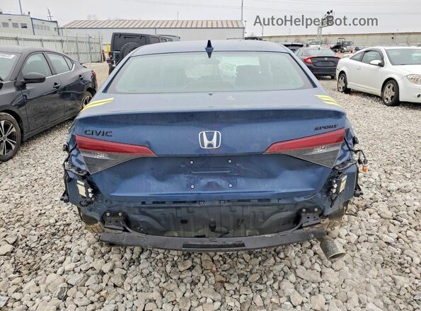 2HGFE2F55TH509027 2026 HONDA CIVIC Синий Вид сзади