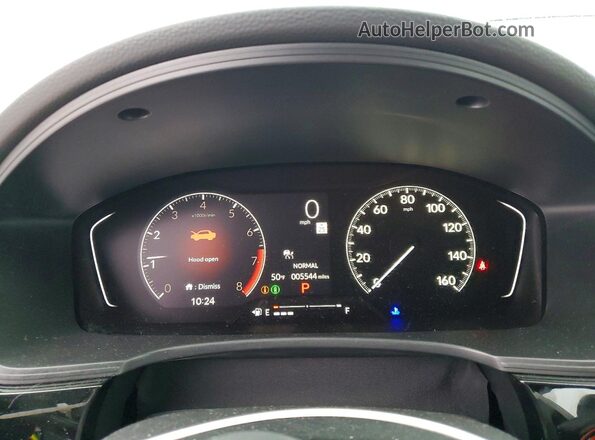 2HGFE2F55TH509027 2026 HONDA CIVIC Синий Вид щитка приборов