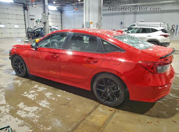 2HGFE2F56RH115030 2024 HONDA CIVIC Red Trasero izquierdo