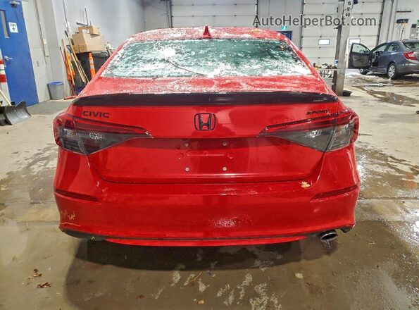 2HGFE2F56RH115030 2024 HONDA CIVIC Red Vista trasera