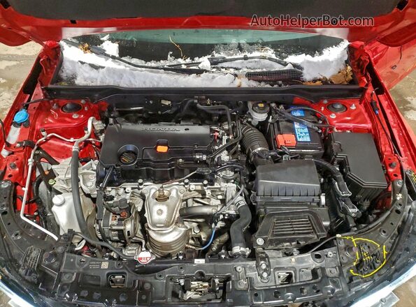 2HGFE2F56RH115030 2024 HONDA CIVIC Red Vista interior trasera