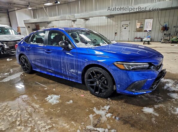 2HGFE2F57RH555953 2024 HONDA CIVIC Синий Передняя правая четверть