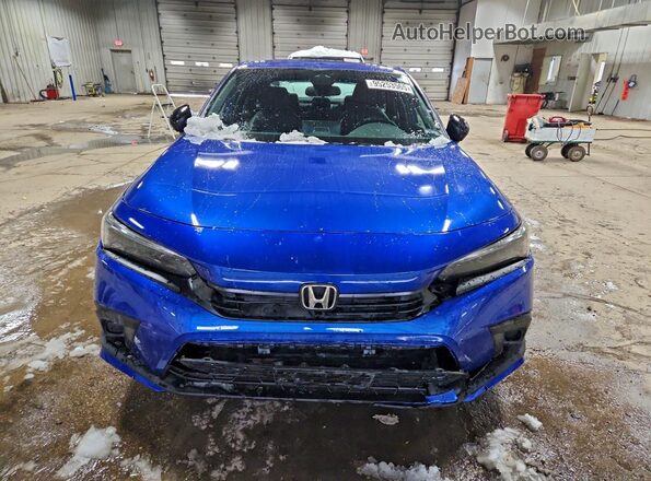 2HGFE2F57RH555953 2024 HONDA CIVIC Синий Вид спереди
