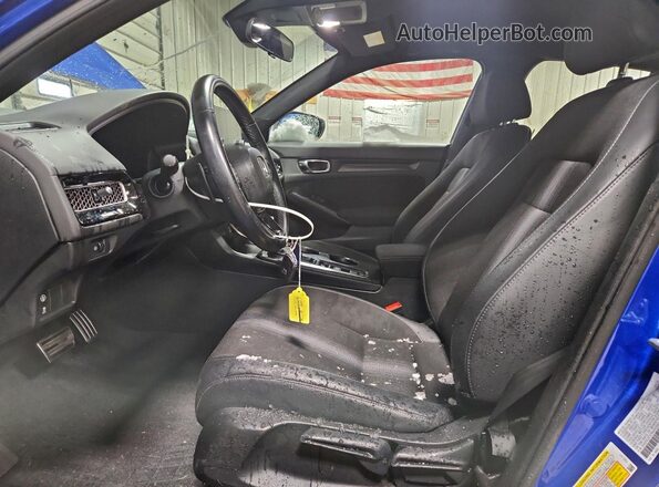 2HGFE2F57RH555953 2024 HONDA CIVIC Синий Вид салона спереди