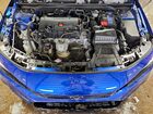 2024 Honda Civic Sport Синий vin: 2HGFE2F57RH555953