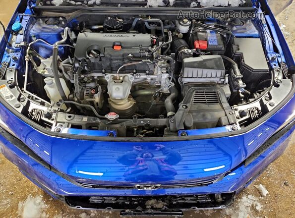 2HGFE2F57RH555953 2024 HONDA CIVIC Синий Вид задней части салона