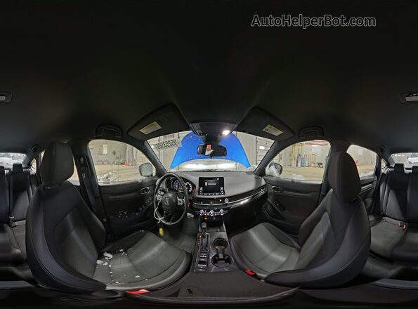 2HGFE2F57RH555953 2024 HONDA CIVIC Синий Вид наклейки с VIN-кодом