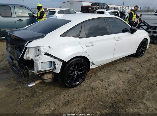 2HGFE2F58PH541119 2023 HONDA CIVIC Белый Задняя правая четверть