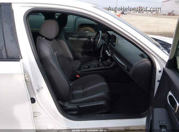 2HGFE2F58PH541119 2023 HONDA CIVIC Белый Вид салона спереди