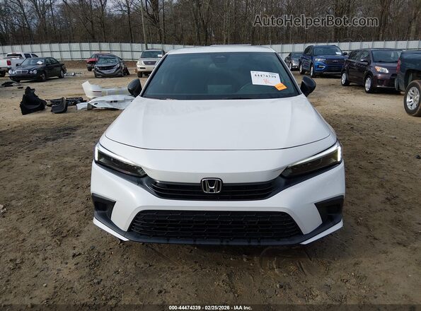 2HGFE2F58PH541119 2023 HONDA CIVIC Белый Вид задней части салона