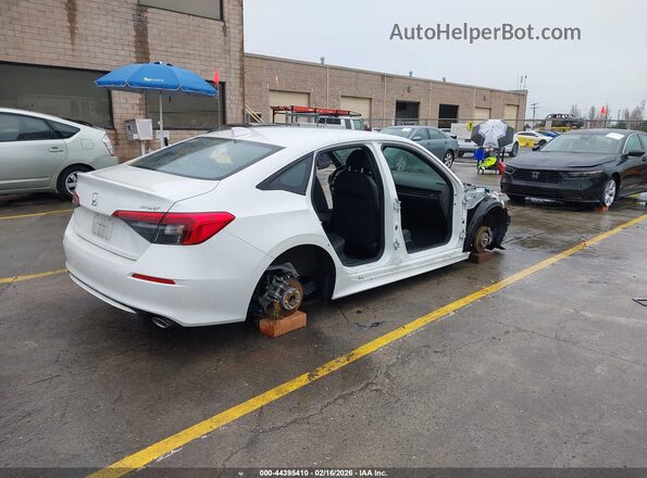 2HGFE2F59PH551030 2023 HONDA CIVIC Белый Задняя правая четверть