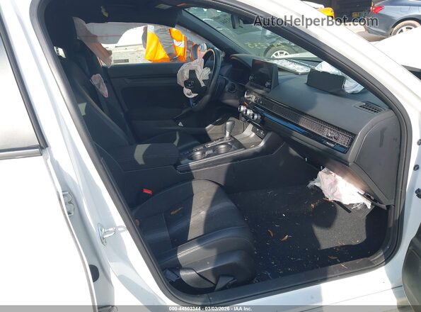 2HGFE2F5XNH593235 2022 HONDA CIVIC White Widok wnętrza z przodu
