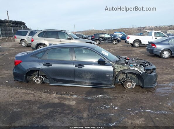 2HGFE2F5XRH514524 2024 HONDA CIVIC Black Widok zestawu wskaźników