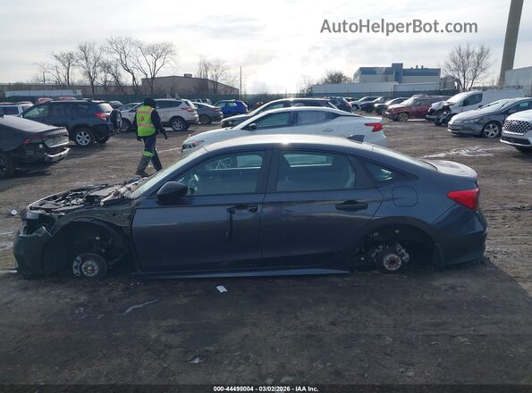 2HGFE2F5XRH514524 2024 HONDA CIVIC Black Widok wnętrza z tyłu