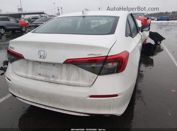2HGFE2F5XRH549807 2024 HONDA CIVIC White უკანა მარჯვენა