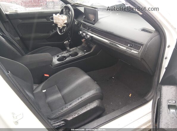 2HGFE2F5XRH549807 2024 HONDA CIVIC White წინა სალონის ხედი