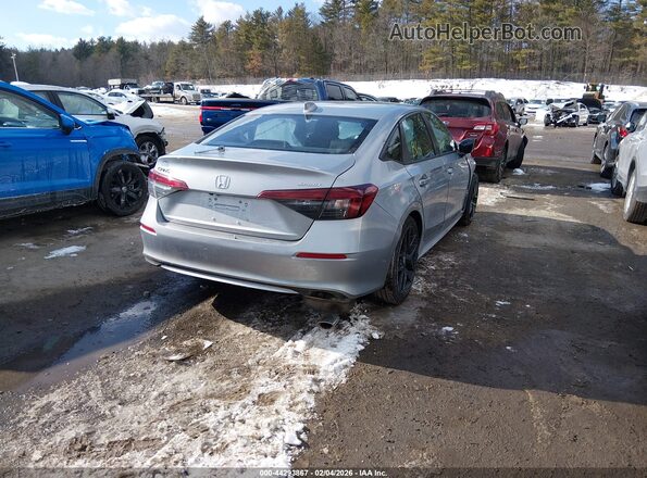 2HGFE2F5XSH559355 2025 HONDA CIVIC Серебряный Задняя правая четверть