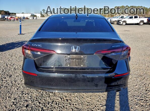 2HGFE2F5XSH568380 2025 HONDA CIVIC Черный Вид сзади