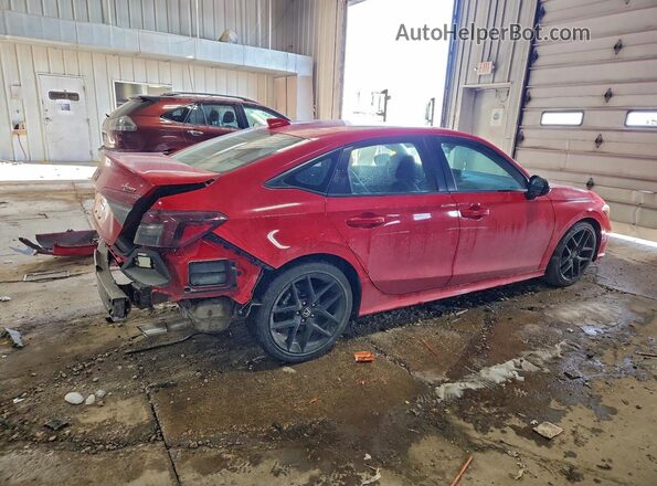 2HGFE2F5XSH588158 2025 HONDA CIVIC Red Trasero derecho