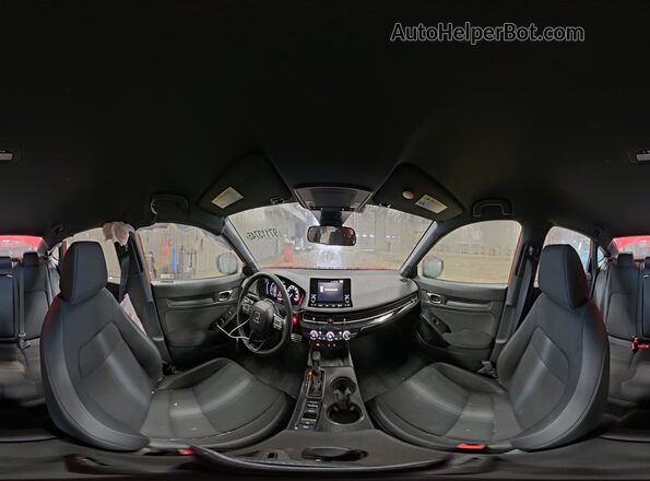2HGFE2F5XSH588158 2025 HONDA CIVIC Red Vista interior de 360 grados